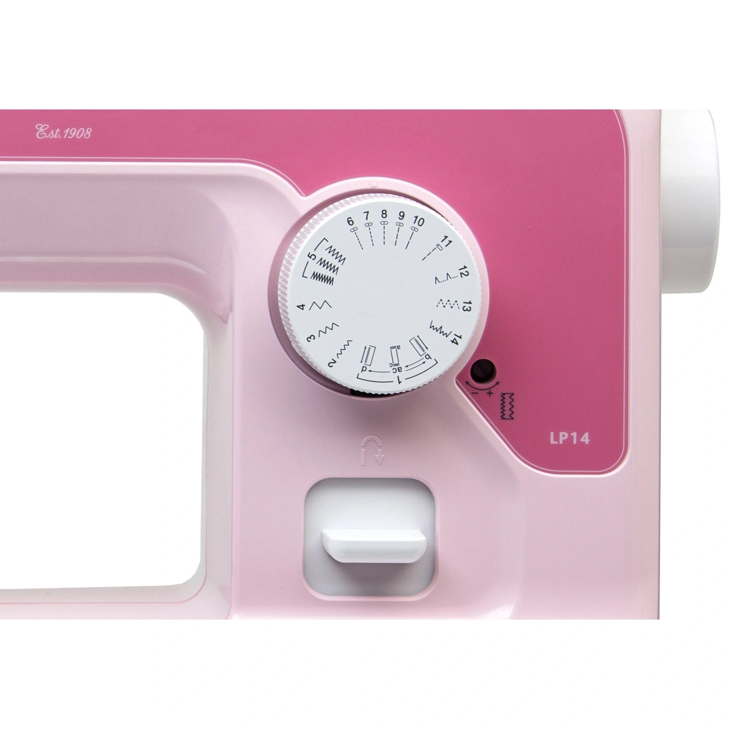 Symaskin LP14ZW1 Mekanisk LimitedEdition Pink