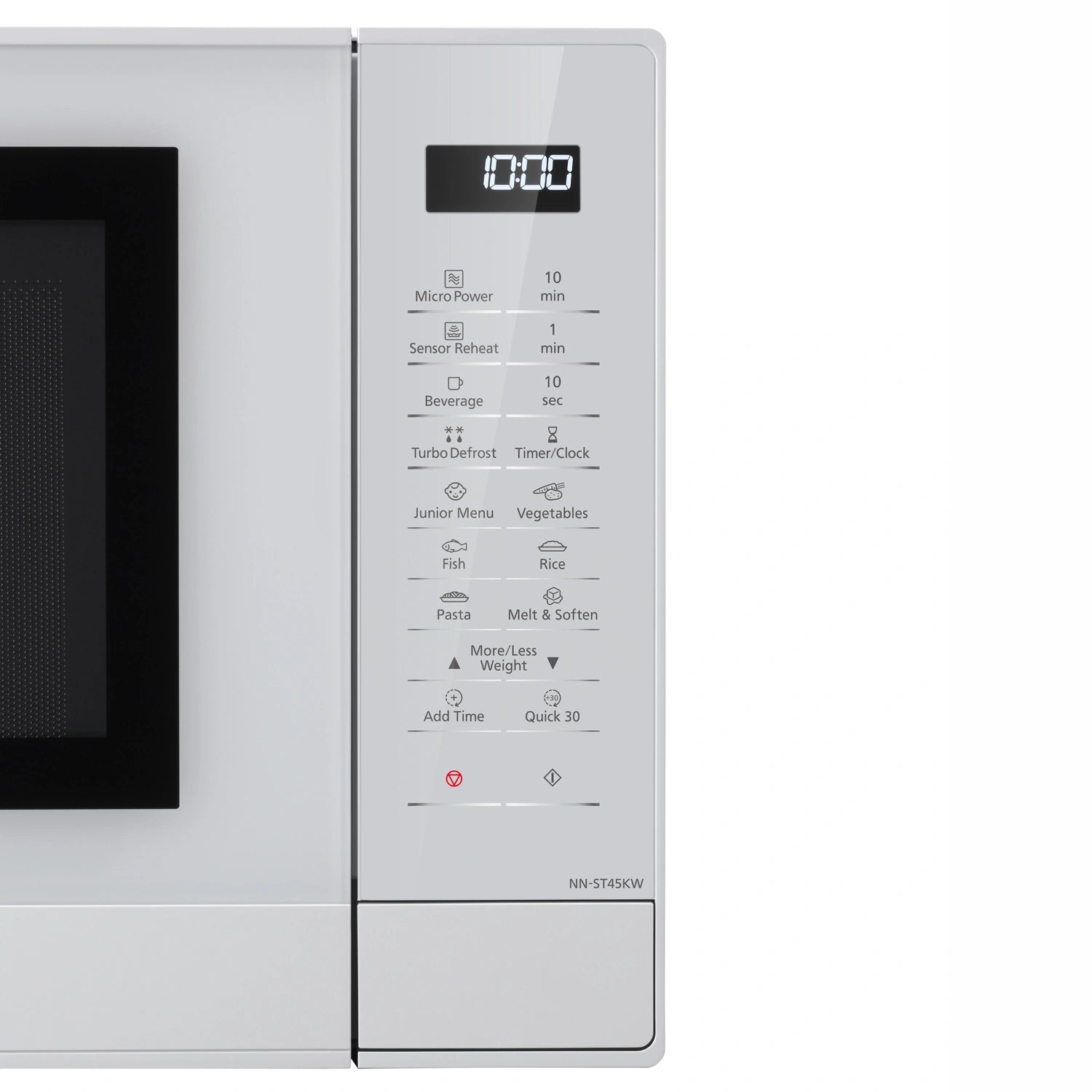 Mikrovågsugn Vit 32l  1000Watt 21Program
