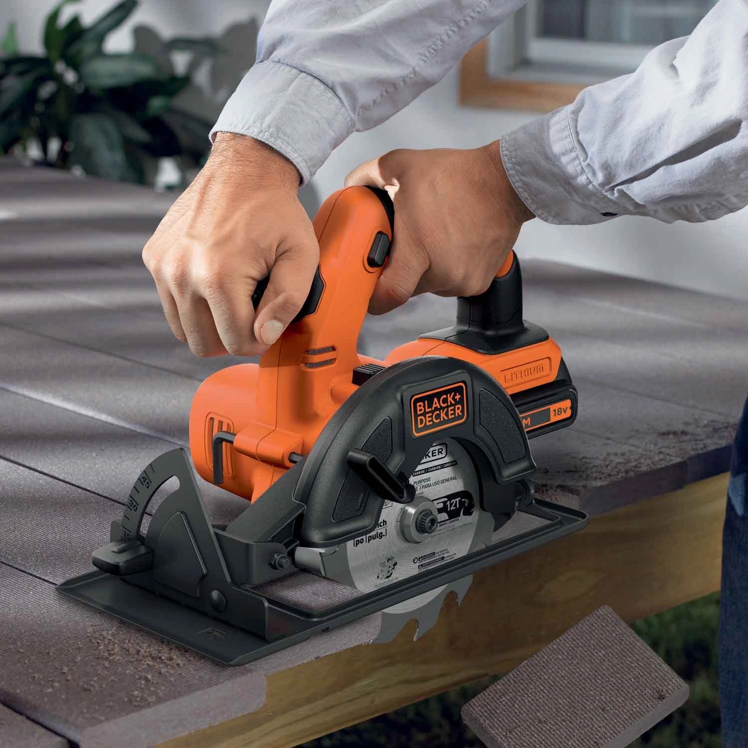 Cirkelsåg 18V  Tool only