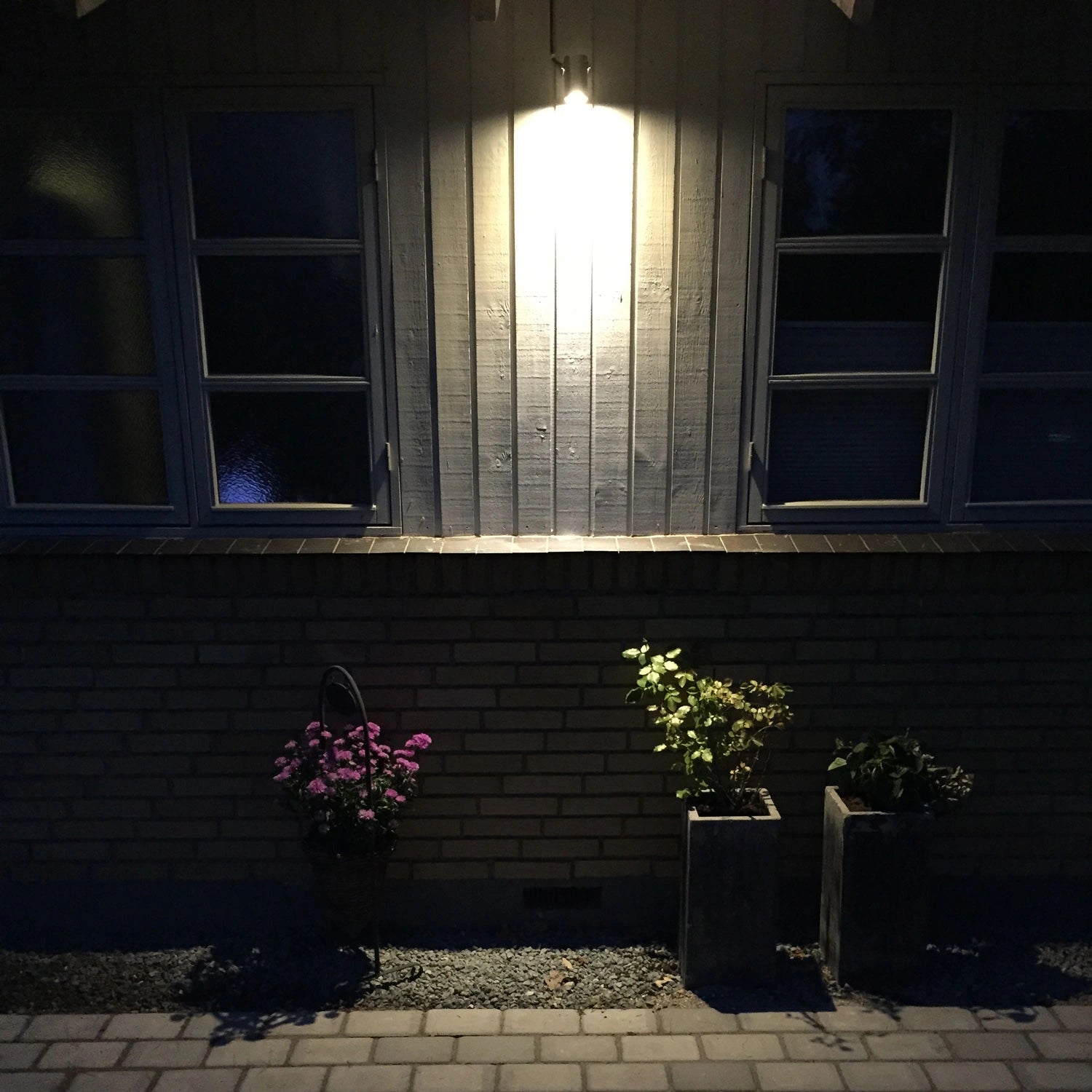 Luna Startpaket 2 x Trädgårdsspot Svart