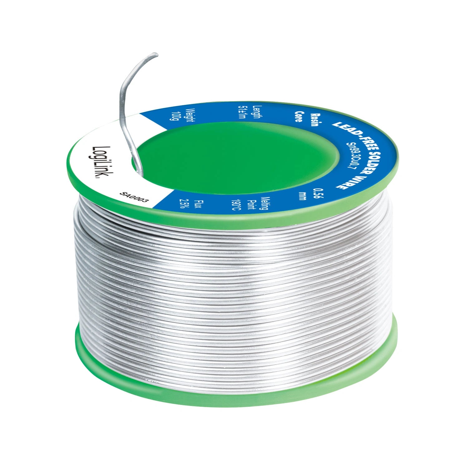Lödtenn blyfritt 0,56mm 100g