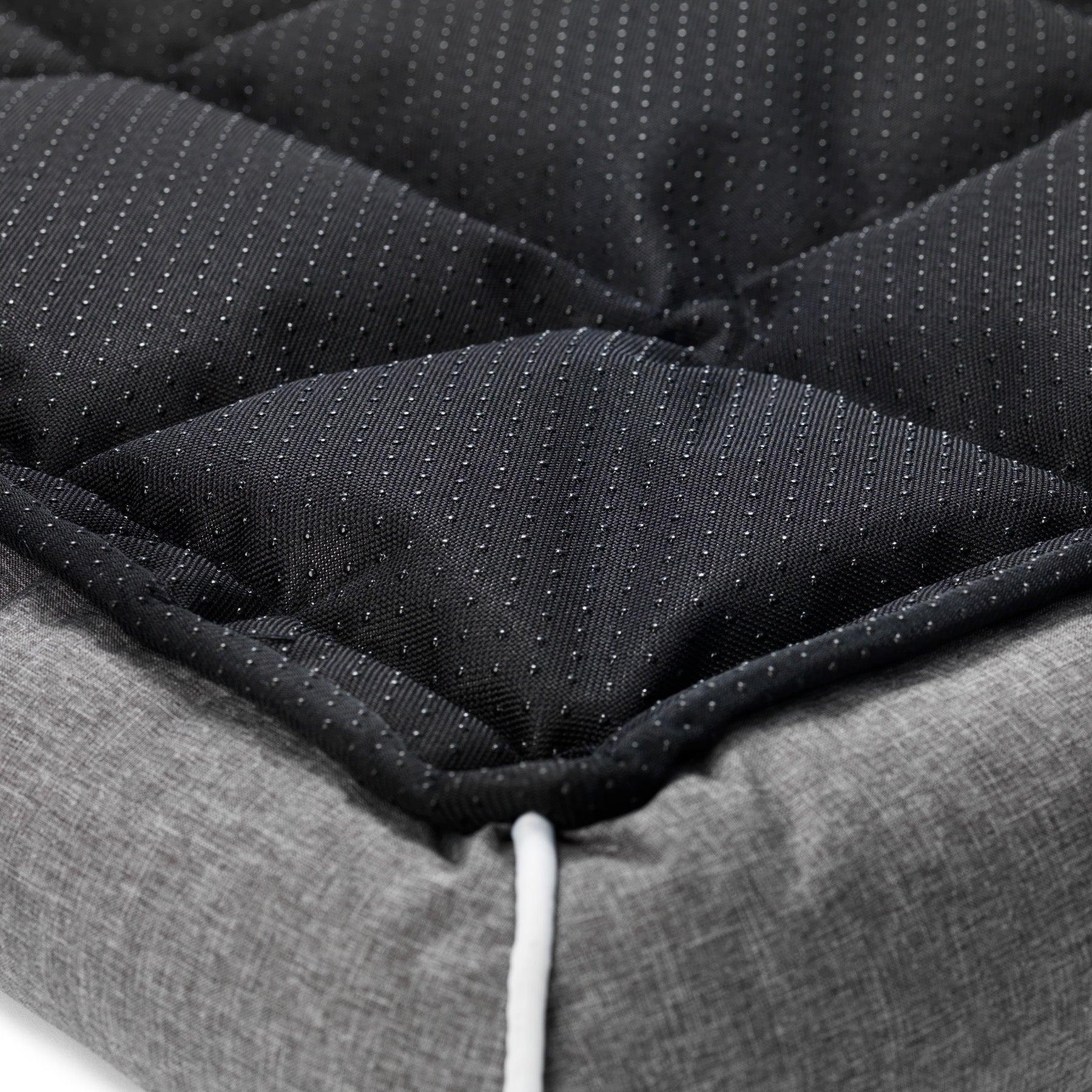 Buddy dyna med kant Grå XS