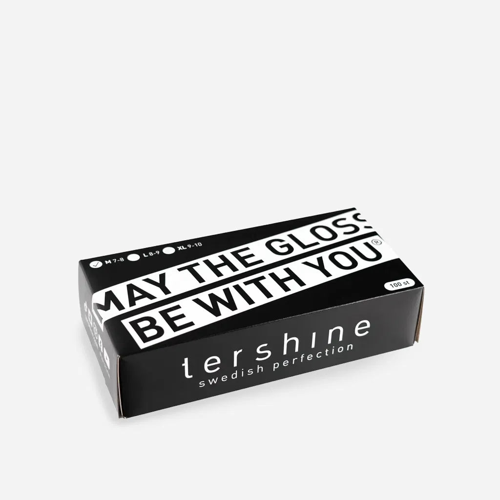 Nitrilhandskar Svarta - 100 pack Large